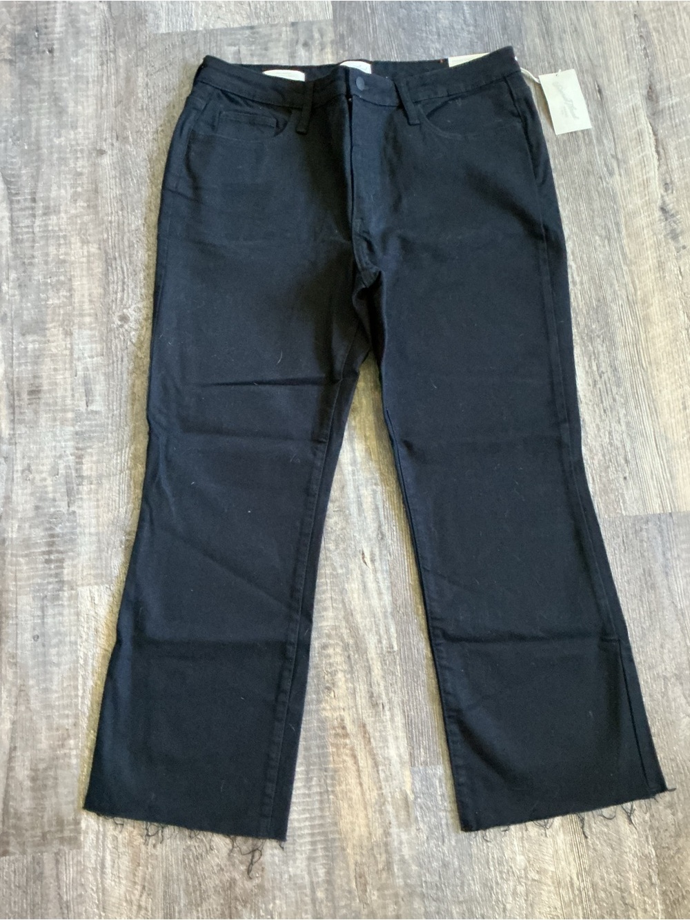 NWT Universal Thread Black Ankle Bootcut Jeans